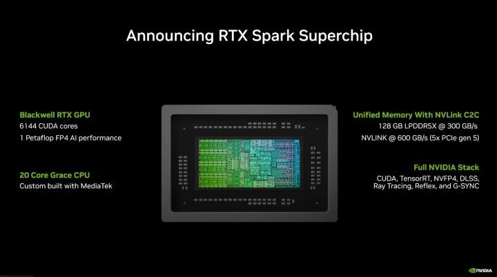 Nvidia, RTX Spark’ı tanıttı: 'Şimdiye kadarki en verimli PC yongası'
