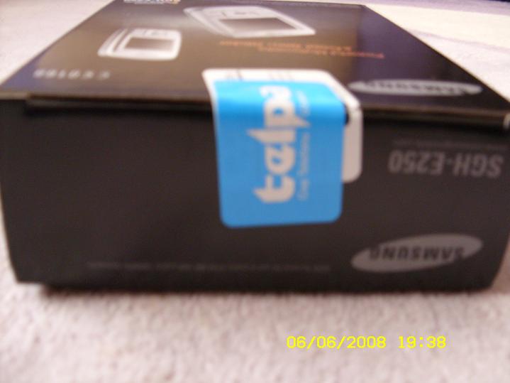  Sıfır Samsung E250+1 GB TELPA! 165 YTL! Mavi,Violet ve Siyah Renk Seçenekleri!