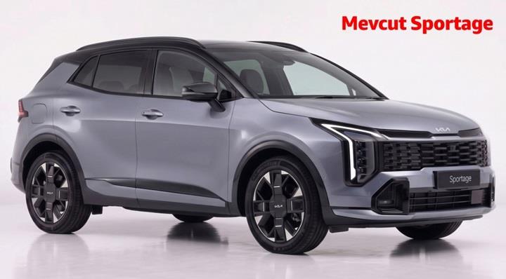 Yeni nesil Kia Sportage'ın tasarımı sızıntılarla şekillendi: İşte görüntüler