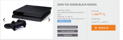  ps4 fiyat düştü bilginize