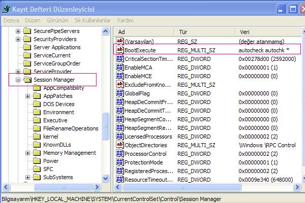 Her açılışta D diski gözden geçiriyor.ÇÖZÜLDÜ
