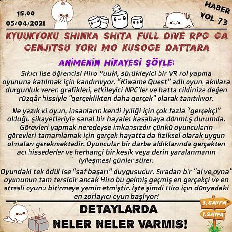 Animeli Günler Haber (AnimeSeverler)📰