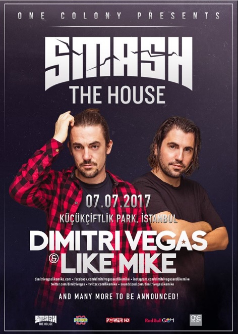 ## Dimitri Vegas & Like Mike ## KüçükÇiftlik Park ##  7 Temmuz 2017 ##