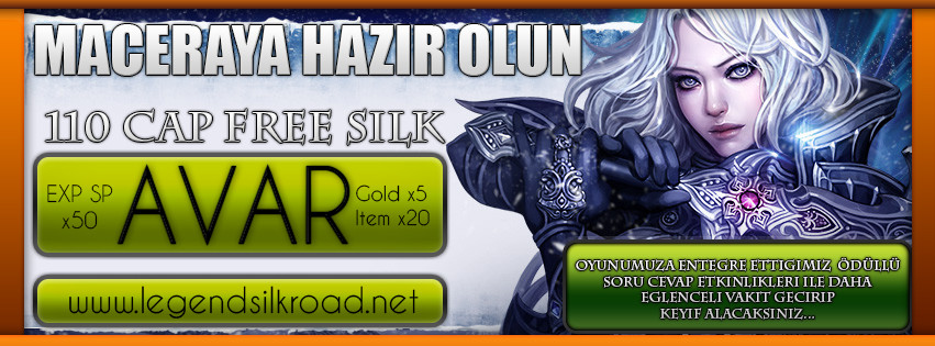  Legend Silkroad Avar (110 Cap) Free Silk