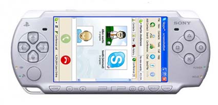  PSP'ye Skype Desteği Geliyor