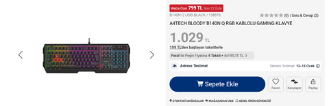 Vatan Bilgisayar Seçili Bilgisayar Parçalarında %20 İNDİRİM! [ANA KONU]