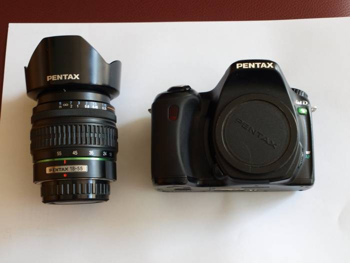  SıFıR GİBİ PENTAX İST DS + LENS + UV FİLTRE + ŞARJ + DERİ ÇANTA