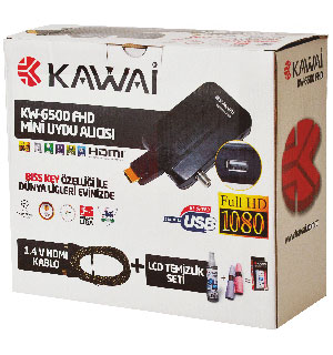  KAWAİ Mini Uydu Alıcısı Kod:KW-6500 99 TL