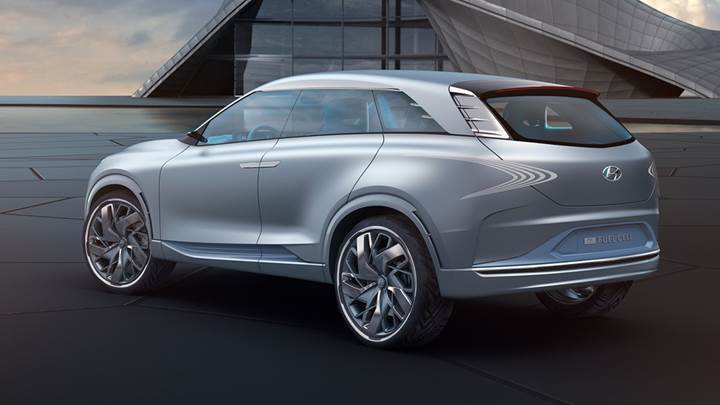 Hyundai FE Fuel Cell Concept, Cenevre Otomobil Fuarı'nda tanıtıldı