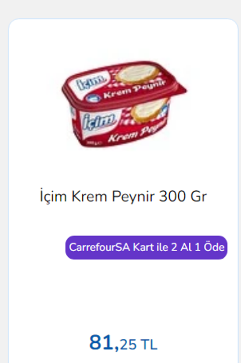 CarrefourSa Kart'la; indirimi yakala