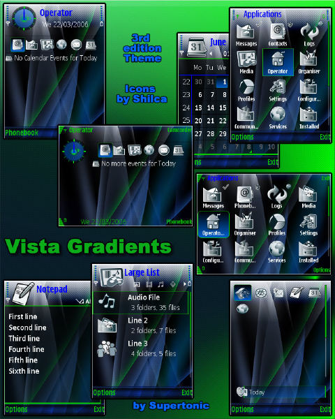  »» ı|[NOKIA SYMBIAN OS™ v9.x 3rd ED]|ı UYUMLU TEMALAR..