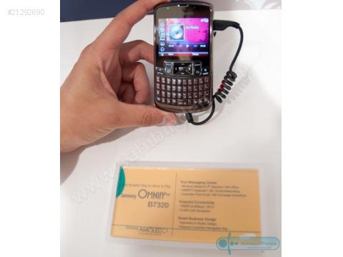  SAMSUNG OMMINAPro B7320 FATURALI, GARANTİLİ, FULL KUTULU
