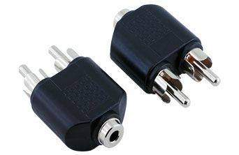  RCA to 3.5mm stereo adapter