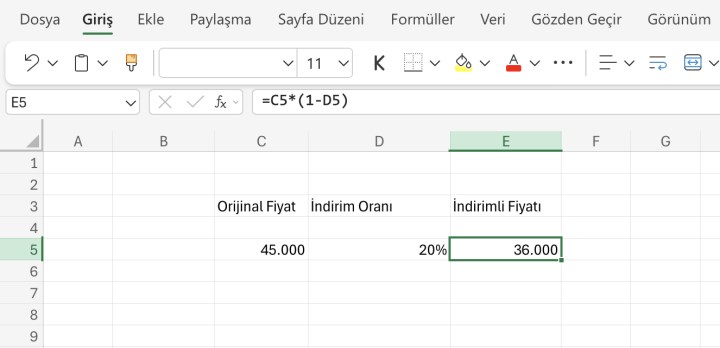 Excel'de yüzde hesaplama nasıl yapılır? İşte bilmeniz gereken formüller