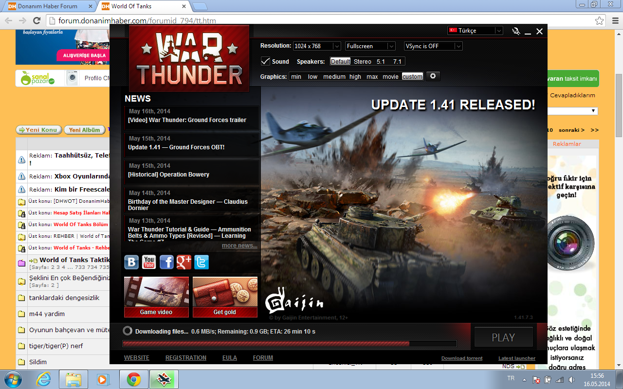 WarThunder-Tanks(Video Eklendi Ana Konu)