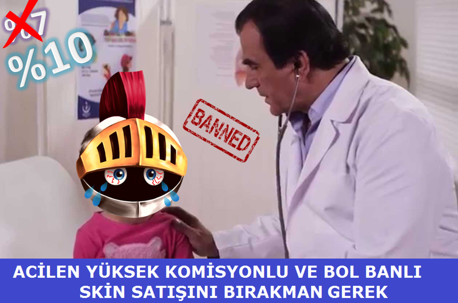 ByNoGame Robotları İçinde İtemlerle birlikte BAN