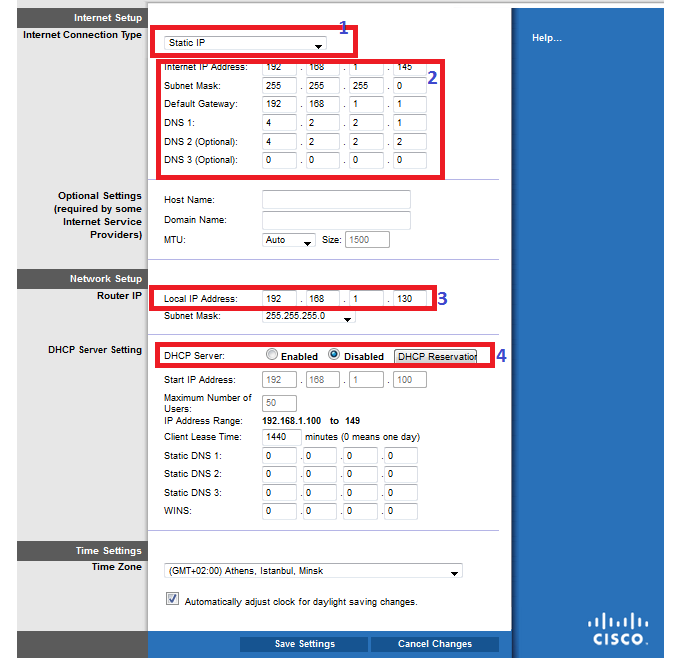  Linksys WRT54GH Router'i access point olarak kullanmak.