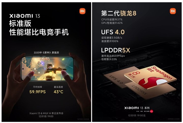 Xiaomi 13, oyun performansı ile memnun edecek