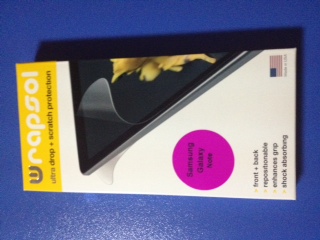  Wrapsol Ultra Samsung Galaxy Note Gövde ve Ekran Koruyucu Film