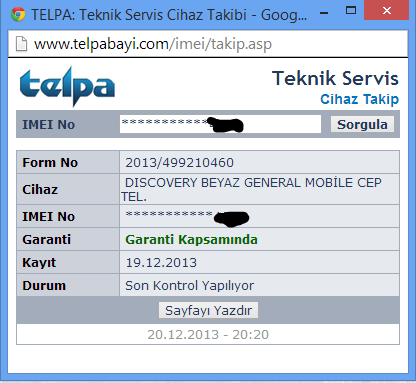 En Popüler General Mobile Cep Telefonları