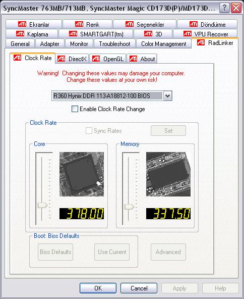  9800 pronuzu 9800Xt ye çevirin .