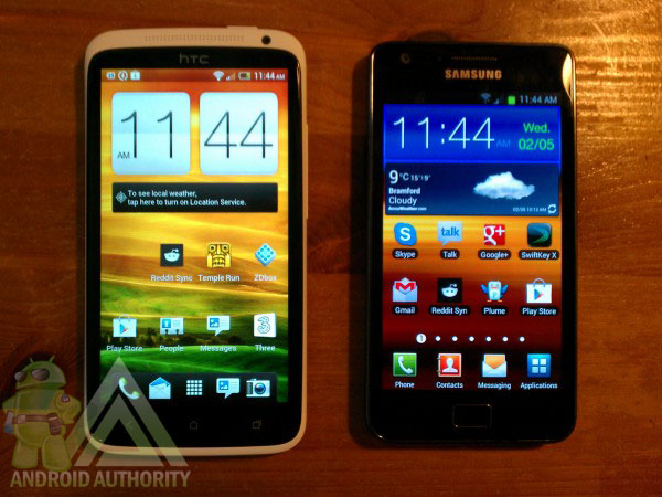  Samsung Galaxy S2 &  HTC ONE X telefon seçimi ayrıntı içeride