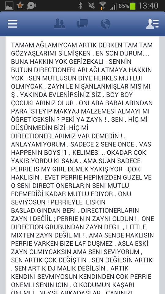  One Direction Hayranı Kız İsyan Ediyor [SS'li]