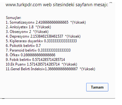  Psikoloji Testi