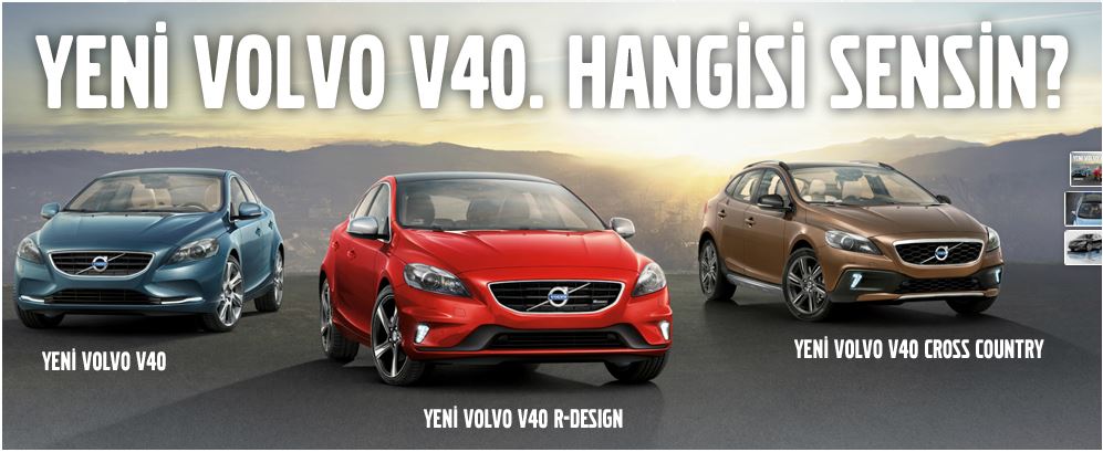  Volvo V40: Ve O Sensin