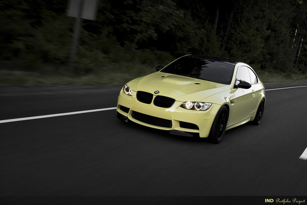  Dakar Yellow E92 BMW M3 - Full Official photoshoot