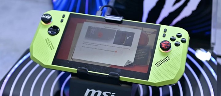 MSI Claw A8 test edildi: Ryzen Z2 Extreme neler vadediyor?