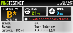  ***PINGTEST.NET Sonuçları Paylaşımı***