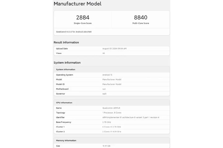 Snapdragon 8 Gen 4'ün Geekbench skoru ortaya çıktı: A17 Pro'yu geride bırakıyor!