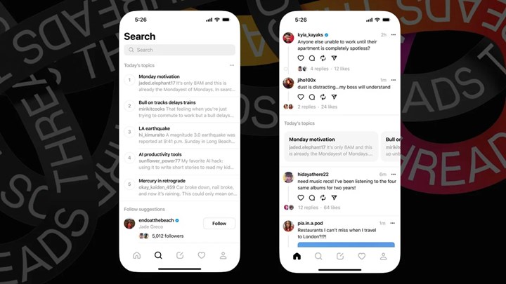 Threads'te gündemi yapay zeka özetleyecek