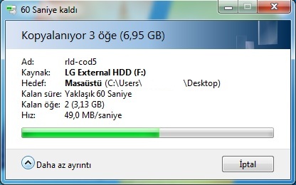  SSD yazma problemi (Hız düşüklüğü)