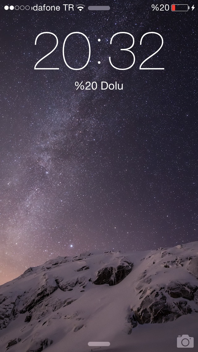  İphone'a özel olan hangi duvar kağıdını kullanıyorsunuz?