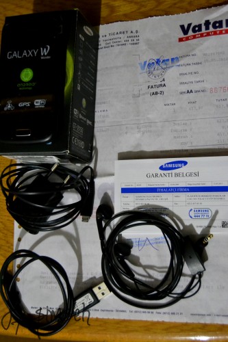  [SATILDI] GARANTİLİ SAMSUNG GALAXY W (GALAXY S3 TAKASLI)