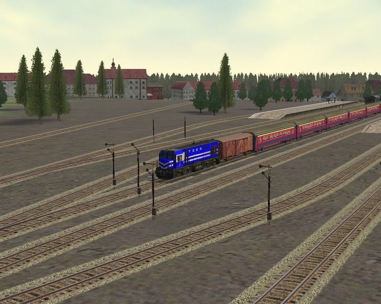  TCDD tren similatörü