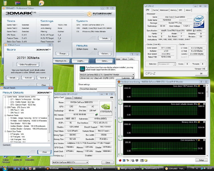  TR de ilk ATİ HD 4870 kullanıcı testleri Crysis, Vantage, COD4 , TDU, GRİD, DevilMayCry4, COD4