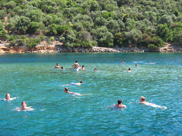  Göcek resimleri, Göcek koyları ve mavi yolculuk