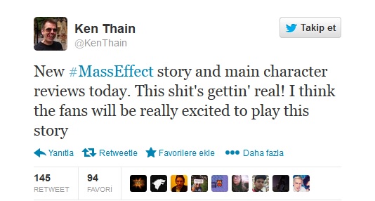  Yeni Mass Effect E3'te Duyurulabilir