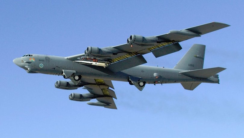 Amerikan B-52'lerinden Rusya'yı 'vurma' tatbikatı