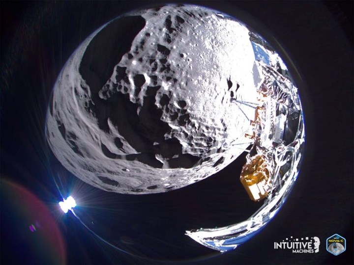 ABD'nin 1972'den bu yana Ay'a iniş yapan ilk uzay aracı 'Odysseus' yan yattı
