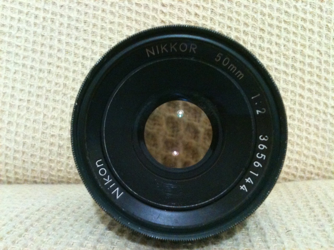  Nikon 50mm 1:2 AI-S Manuel Lens