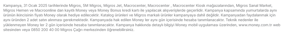 Migros İndirim, Kampanya ve Fırsatları [Ana Konu]