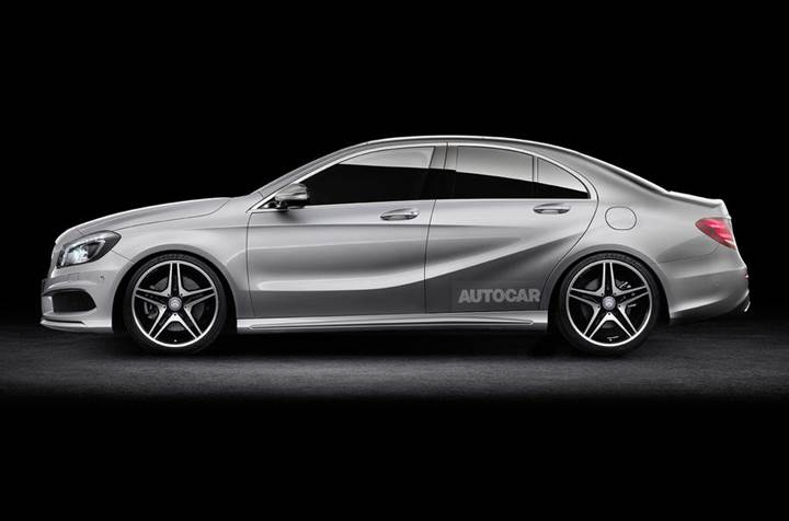 Mercedes-Benz A serisi, sedan bir versiyona kavuşabilir