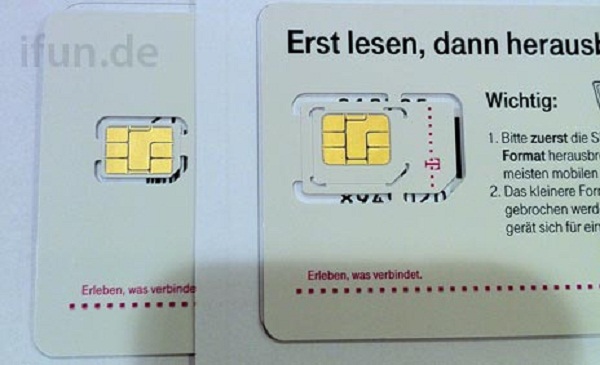 Nano-SIM kartlar, yeni iPhone'un lansmanı öncesinde operatörlere dağıtılmaya başlandı