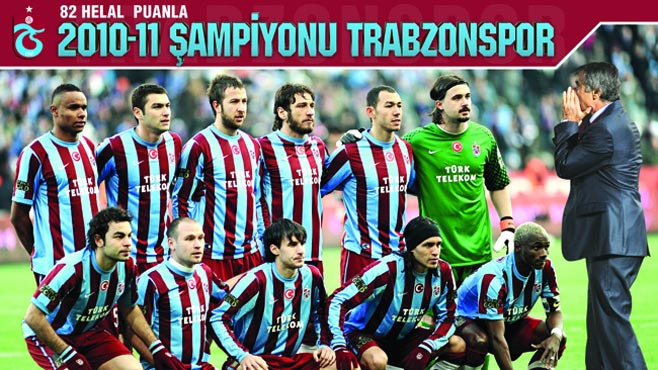  Şampiyon Trabzon !