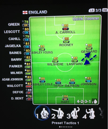  PES 2012 TAKTİK LAZIM