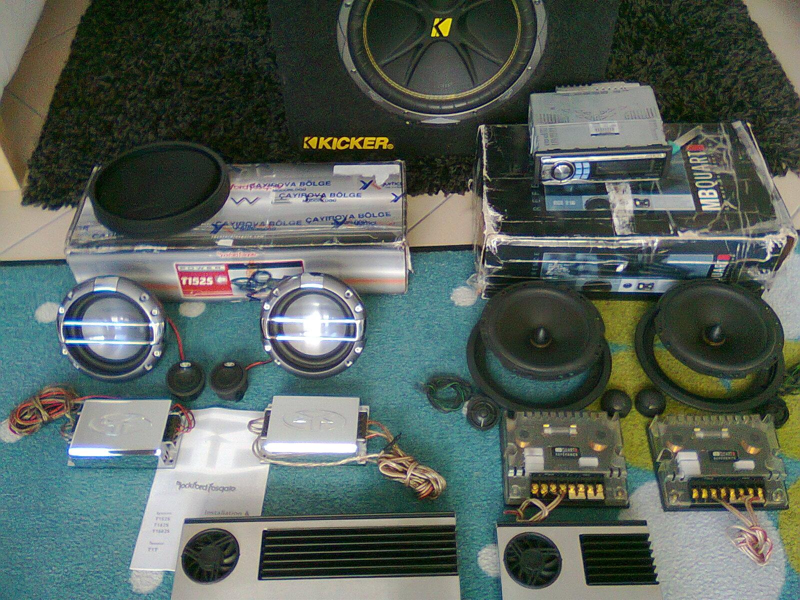  OtO MüZiK SiStEMi  Full PROFESYÖNEL (Rockford , Mb Quart, Audio Sys, Alpine)